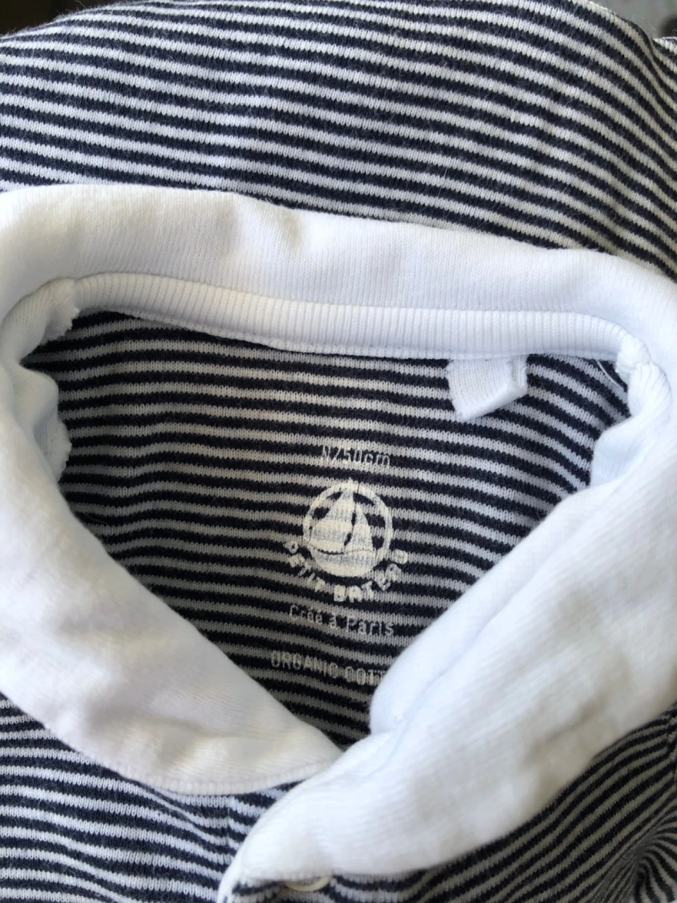 Thin Petit Bateau newborn pajamas – photo 4